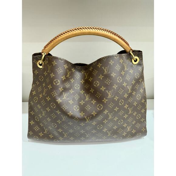 Louis Vuitton Monogram Canvas Artsy GM Shoulder Tote Handbag Brown - Picture 4 of 11